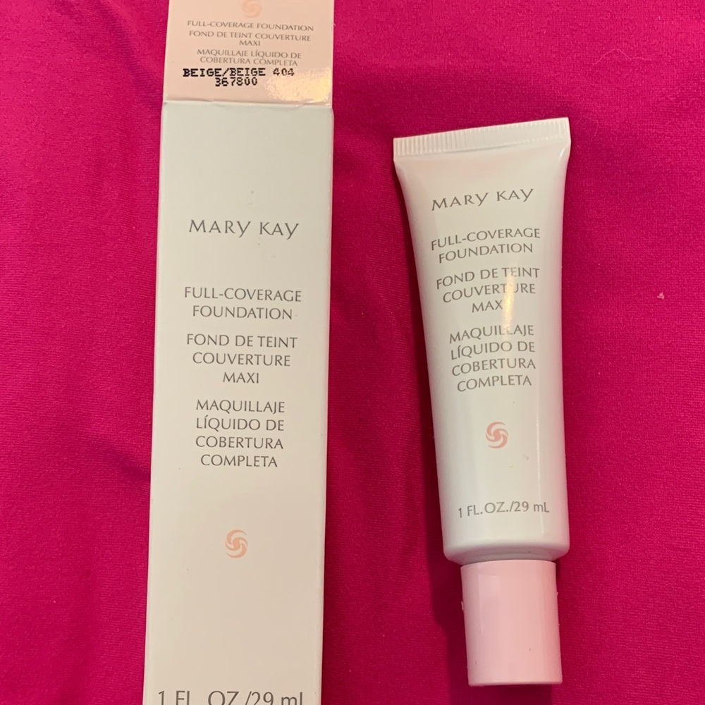 Mary Kay Full-Coverage Foundation - Beige 404